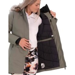 Obermeyer Sojourner Down Jacket - Women's -Ski Equipment Discounts fw23 obermeyer womenssojournerdownjacket prophecy 4