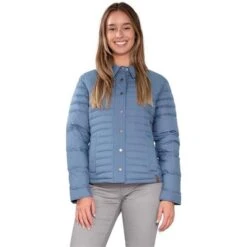 Obermeyer Willa Down Shirt - Women's -Ski Equipment Discounts fw23 obermeyer womenswilladownshirt slated