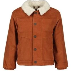 Obermeyer Kit Corduroy Jacket - Youth -Ski Equipment Discounts fw23 obermeyer youthkitcorduroyjacket terracotta
