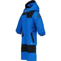 Obermeyer Quinn One-Piece - Youth -Ski Equipment Discounts fw23 obermeyer youthquinnonepiece bluevibes 3