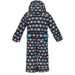 Obermeyer Quinn One-Piece - Youth -Ski Equipment Discounts fw23 obermeyer youthquinnonepiece iceflowers 2