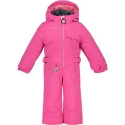 Obermeyer Quinn One-Piece - Youth -Ski Equipment Discounts fw23 obermeyer youthquinnonepiece pinkpower 1