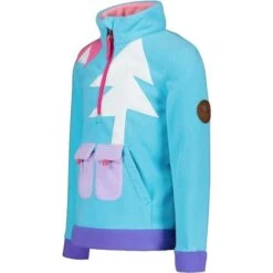Obermeyer Tucker Fleece Top - Youth -Ski Equipment Discounts fw23 obermeyer youthtuckerfleecetop cosky 3