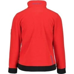 Obermeyer Tucker Fleece Top - Youth -Ski Equipment Discounts fw23 obermeyer youthtuckerfleecetop red 2
