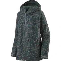 Patagonia Powder Town Jacket - Women's -Ski Equipment Discounts fw23 patagonia womenspowdertownjacket snowpinepinyongreen