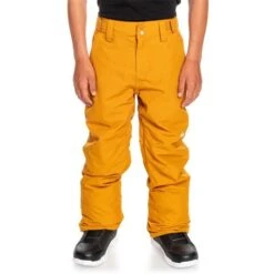 Quiksilver Estate Pant - Boy's -Ski Equipment Discounts fw23 quiksilver boysestatepant buckthornbrown 1