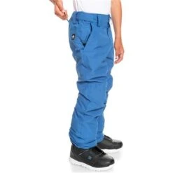 Quiksilver Estate Pant - Boy's -Ski Equipment Discounts fw23 quiksilver boysestatepant brightcobalt 4
