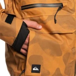 Quiksilver S Carlson Stretch Quest Jacket - Men's -Ski Equipment Discounts fw23 quiksilver menscarlsonstretchquestjacket buckthornbrownfadeoutcamo 5