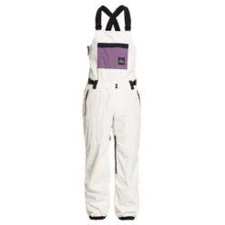 Quiksilver Fly High Bib - Men's -Ski Equipment Discounts fw23 quiksilver mensflyhighbib snowwhite 3