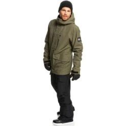 Quiksilver Mission 3-in-1 Jacket - Men's -Ski Equipment Discounts fw23 quiksilver mensmission3in1jacket grapeleaf 4