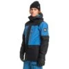 Quiksilver Mission Block Jacket - Men's -Ski Equipment Discounts fw23 quiksilver mensmissionblockjacket trueblack 1