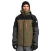 Quiksilver Mission Plus Jacket - Men's -Ski Equipment Discounts fw23 quiksilver mensmissionplusjacket grapeleaf 1