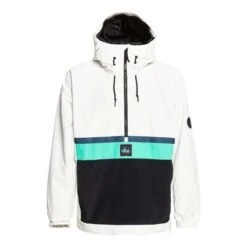 Quiksilver Steeze Jacket - Men's 11 Quiksilver Steeze Jacket - Men's -Ski Equipment Discounts fw23 quiksilver menssteezejacket snowwhite 5