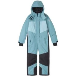 Reima Lemmenjoki Reimatec Snow Suit - Youth -Ski Equipment Discounts fw23 reima kidslemmenjokireimatecsnowsuit coldmint 3