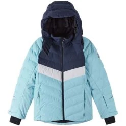 Reima Luppo Jacket - Youth -Ski Equipment Discounts fw23 reima kidsluppojacket lightturquoise 3