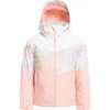 Roxy Whist Girl Jacket - Girl's -Ski Equipment Discounts fw23 roxy girlswhistjacket brightwhitesplash 1