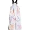 Roxy Lola Bib Pant - Girl's 1 Roxy Lola Bib Pant - Girl's -Ski Equipment Discounts fw23 roxy toddlergirlslolabibpant brightwhitesplash 1