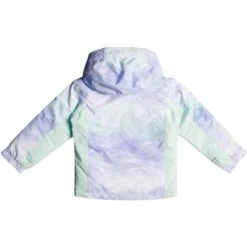 Roxy Snowy Tale Jacket - Girl's -Ski Equipment Discounts fw23 roxy toddlergirlssnowytalejacket fairaquaseousrg 3