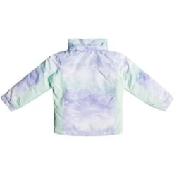 Roxy Snowy Tale Jacket - Girl's -Ski Equipment Discounts fw23 roxy toddlergirlssnowytalejacket fairaquaseousrg 5