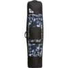 Roxy Vermont Wheelie Board Bag - Women's -Ski Equipment Discounts fw23 roxy vermontwheelieboardbag trueblackblackflowers