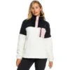Roxy Alabama - Women's -Ski Equipment Discounts fw23 roxy womensalabamafleece egret 1