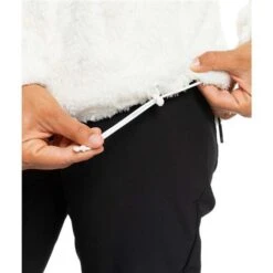 Roxy Alabama - Women's -Ski Equipment Discounts fw23 roxy womensalabamafleece egret 4