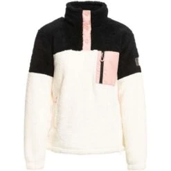 Roxy Alabama - Women's -Ski Equipment Discounts fw23 roxy womensalabamafleece egret 5