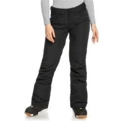 Roxy Backyard Pant - Women's -Ski Equipment Discounts fw23 roxy womensbackyardpant trueblack 1
