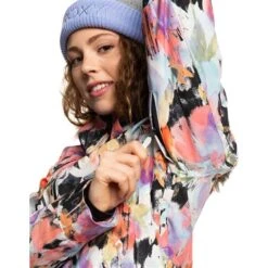 Roxy Jet Ski Jacket - Women's -Ski Equipment Discounts fw23 roxy womensjetskijacket trueblacktenderness 4