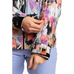 Roxy Jet Ski Jacket - Women's -Ski Equipment Discounts fw23 roxy womensjetskijacket trueblacktenderness 5