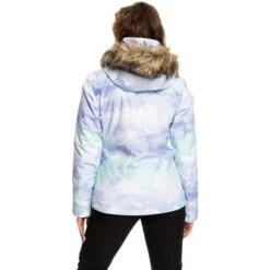 Roxy Jet Ski SE Jacket - Women's -Ski Equipment Discounts fw23 roxy womensjetskisejacket fairaquaseous 2