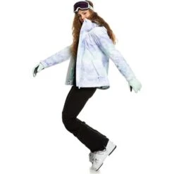 Roxy Jet Ski SE Jacket - Women's -Ski Equipment Discounts fw23 roxy womensjetskisejacket fairaquaseous 3