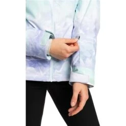 Roxy Jet Ski SE Jacket - Women's -Ski Equipment Discounts fw23 roxy womensjetskisejacket fairaquaseous 4