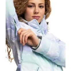 Roxy Jet Ski SE Jacket - Women's -Ski Equipment Discounts fw23 roxy womensjetskisejacket fairaquaseous 5