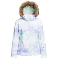 Roxy Jet Ski SE Jacket - Women's -Ski Equipment Discounts fw23 roxy womensjetskisejacket fairaquaseous 7
