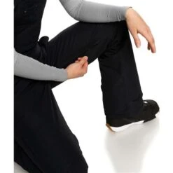 Roxy Rideout Bib Pant - Women's -Ski Equipment Discounts fw23 roxy womensrideoutbibpant trueblack 5