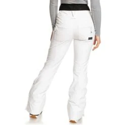 Roxy Rising High Pant - Women's -Ski Equipment Discounts fw23 roxy womensrisinghighpant brightwhite 3