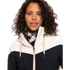 Roxy Winter Haven Jacket - Women's -Ski Equipment Discounts fw23 roxy womenswinterhavenjacket mellowrose 4