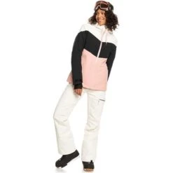 Roxy Winter Haven Jacket - Women's -Ski Equipment Discounts fw23 roxy womenswinterhavenjacket mellowrose 9