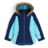 Spyder Zadie Synthetic Down Jacket - Girl's -Ski Equipment Discounts fw23 spyder girlsatlassyntheticdownjacket abyss