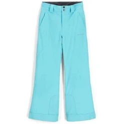 Spyder Olympia Pant - Girl's -Ski Equipment Discounts fw23 spyder girlsolympiapant bahamablue