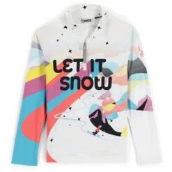 Spyder Surface Zip T-Neck - Girl's 41 Spyder Surface Zip T-Neck - Girl's -Ski Equipment Discounts fw23 spyder girlssurfaceziptneck white 1