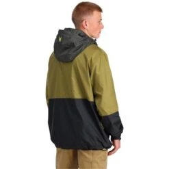 Spyder Belford Windbreaker Anorak Jacket - Men's 12 Spyder Belford Windbreaker Anorak Jacket - Men's -Ski Equipment Discounts fw23 spyder mensbelfordwindbreakeranorakjacket olivedrabbalck 2