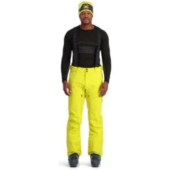 Spyder Dare GTX Insulated Pant - Men's 27 Spyder Dare GTX Insulated Pant - Men's -Ski Equipment Discounts fw23 spyder mensdaregtxinsulatedpant citron 2