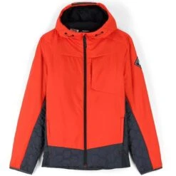 Spyder Leader Graphene Jacket - Men's - 2023 Model -Ski Equipment Discounts fw23 spyder mensleadergraphenejacket volcano 1