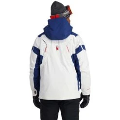 Spyder Monterosa GTX Jacket - Men's -Ski Equipment Discounts fw23 spyder mensmonterosagtxjacket glacierabyss 2