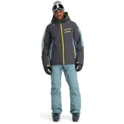 Spyder Orbiter GTX Jacket - Men's -Ski Equipment Discounts fw23 spyder mensorbitergtxjacket ebonytundra 3