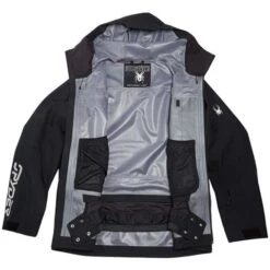 Spyder Sanction Jacket - Men's -Ski Equipment Discounts fw23 spyder menssanctionjacket black 5