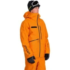 Spyder Sanction Jacket - Men's -Ski Equipment Discounts fw23 spyder menssanctionjacket desertsun 1