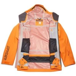 Spyder Sanction Jacket - Men's -Ski Equipment Discounts fw23 spyder menssanctionjacket desertsun 8